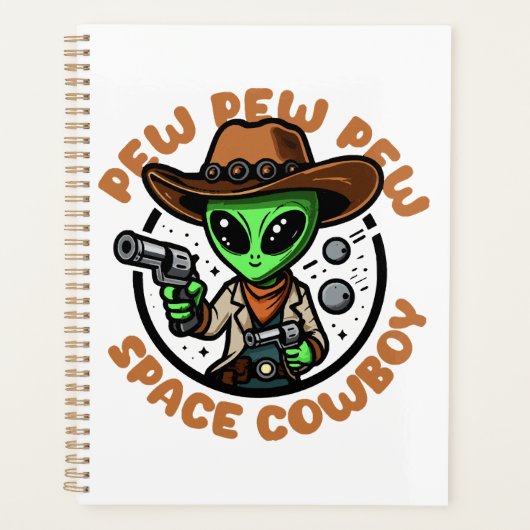 Ruitereind Funny Alien Planner (Voorkant)