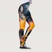 Ruitereiziger Kosmische Horizon Reis Leggings (Rechts)
