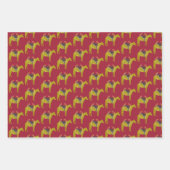 ruiterfeest inpakpapier vel (Voorkant 2)