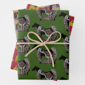 ruiterfeest inpakpapier vel (In situ)