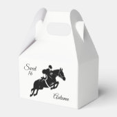Ruiterpaard Jumper Verjaardag Bedankdoosjes (Voorkant Zijde)