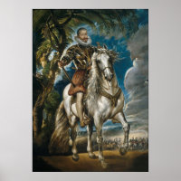 Ruiterportret van de hertog van Lerma