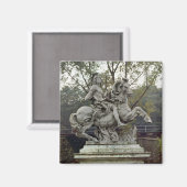 Ruiterportret van Lodewijk XIV 2 Magneet (Voorkant / Achterkant)