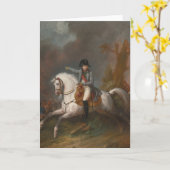 Ruiterportret van Napoleon Kaart (Gele Bloem)