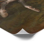 Ruiterportret van Napoleon Poster (Hoek)