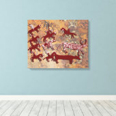 Ruiters Canvas Afdruk (Insitu (Houten vloer))