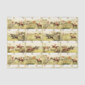 ruiters en honden jagen tissuepapier (Voorkant)