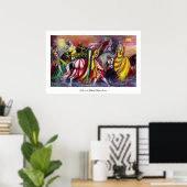 Ruiters in de Nacht Poster (Thuiskantoor)