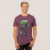 Ruiters mannen T-shirts Moto Biker Lifestyle (Voorkant volledig)