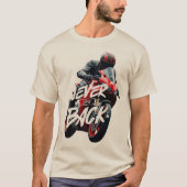 Ruiters mannen T-shirts Moto Biker Lifestyle (Voorkant)