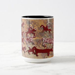 Ruiters Tweekleurige Koffiemok