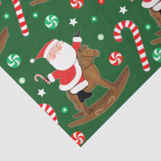 Ruitersport Kerstvakantie cadeau Tissuepapier (Detail)