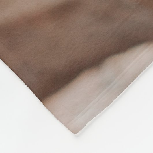 Ruitersport Uw Paard Foto Memorial Naam Fleece Deken (Hoek)