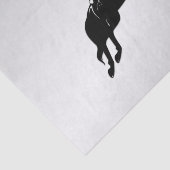 Ruitersport Zilver Tissuepapier (Detail)