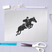 Ruitersport Zilver Tissuepapier (Craft)