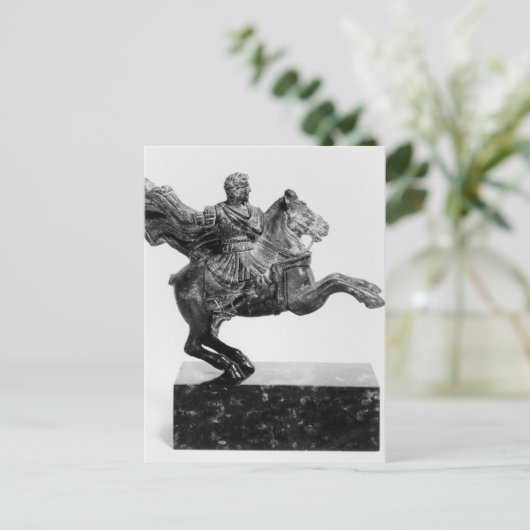 Ruiterstandbeeld van Alexander de Grote Briefkaart (Staand voorkant)