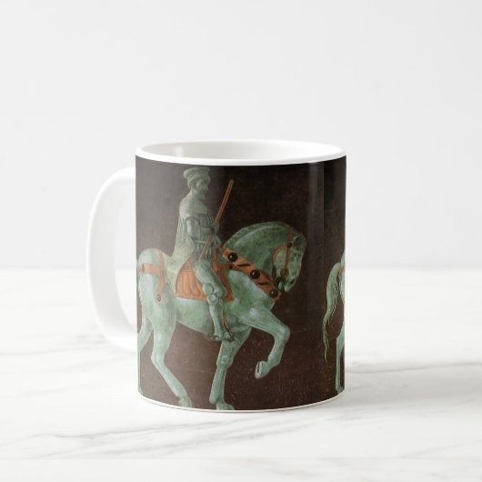 Ruiterstandbeeld van Sir John Hawkwood, Uccello Koffiemok (Voorkant links)