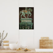 Ruiterstandbeeld van Sir John Hawkwood, Uccello Poster (Keuken)