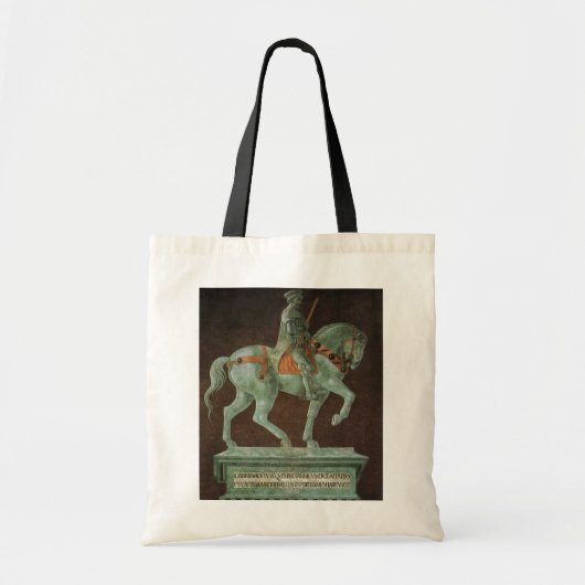 Ruiterstandbeeld van Sir John Hawkwood, Uccello Tote Bag (Voorkant)