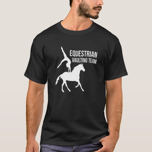 Ruiterteam Ruitersport Vaulting T-shirt (Voorkant)