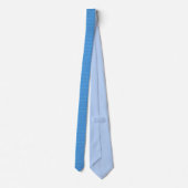 Ruitjes Blauw Stropdas (Achterkant)