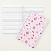 Ruitjesstof Roze Picknick Notitieboek (Binnen)