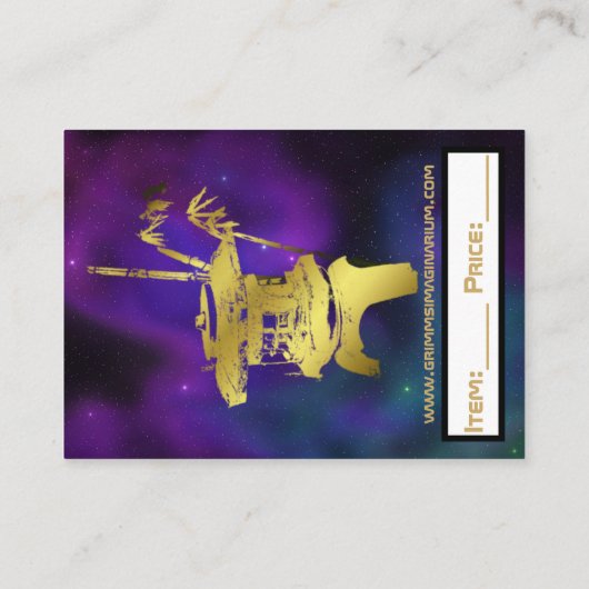 Ruitkaarten van het Imaginarium LLC van Grimm Visitekaartje (Achterkant)