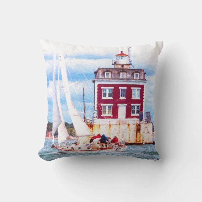 Ruitlicht Kussen (Voorkant)