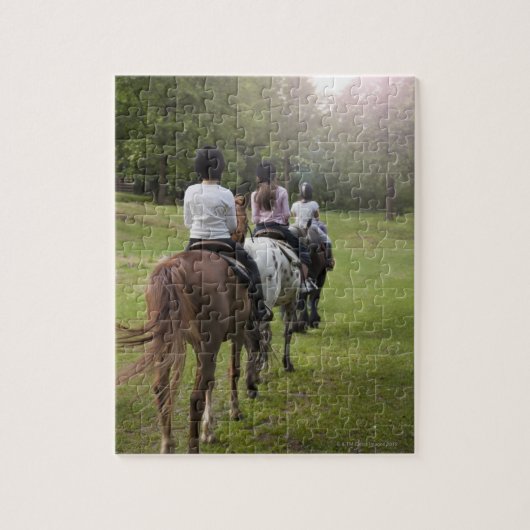 Ruitpaarden Legpuzzel (Verticaal)