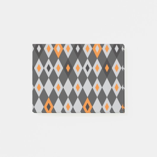 Ruitpatroon 2 post-it® notes (Voorkant)