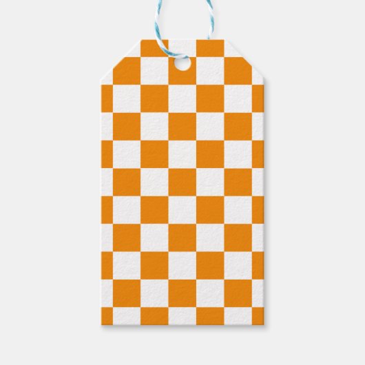 Ruitpatroon Cadeaulabel (Voorkant)