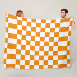 Ruitpatroon Fleece Deken