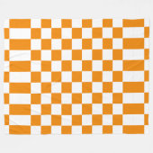Ruitpatroon Fleece Deken (Voorkant (Horizontaal))