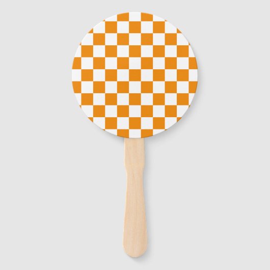 Ruitpatroon Handwaaier (Voorkant)