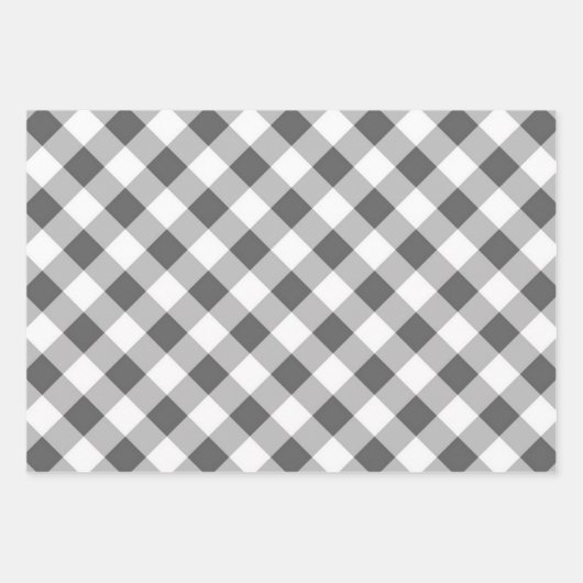 Ruitpatroon Inpakpapier Vel (Voorkant)