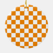 Ruitpatroon Keramisch Ornament (Achterkant)