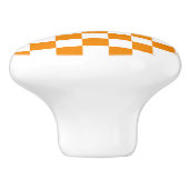 Ruitpatroon Keramische Knop (Zijkant)