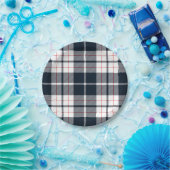 Ruitpatroon Papieren Bordje (Feest)
