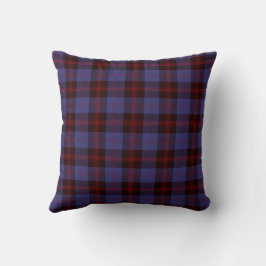 ruitpatroon Schots geruit navyblauw rood Kussen