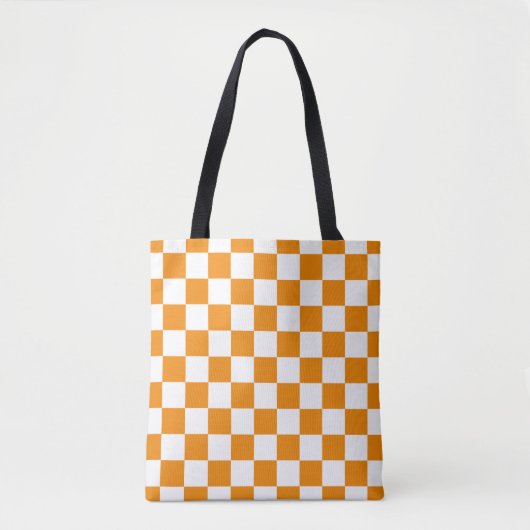 Ruitpatroon Tote Bag (Voorkant)