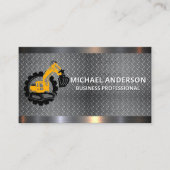 Ruitstaal | Bouwmachines Visitekaartje (Voorkant)