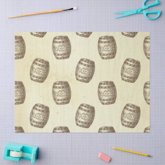  ruitvaten op de ontkoppeling van crème tissuepapier (Craft)