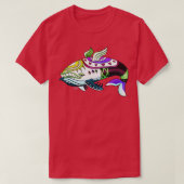 Ruitvis T-shirt (Design voorkant)