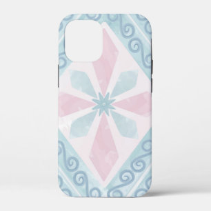 ruitvormig blauw patroon Case-Mate iPhone case