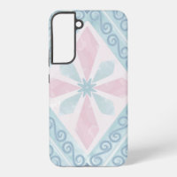 ruitvormig blauw patroon