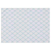 ruitvormig blauw patroon tafelkleed (Voorkant (Horizontaal))