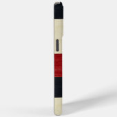 Ruitvormig landelijk raster – Getextureerde verfij Case-Mate iPhone Case (Achterkant / Rechts)