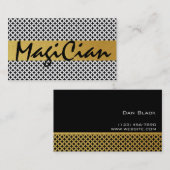 Ruitvormig patroon Magisch Visitekaartje (Voorkant / Achterkant)