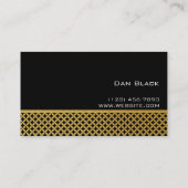 Ruitvormig patroon Magisch Visitekaartje (Achterkant)