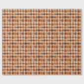 Ruitvormig waterverf in herfsttinten cadeaupapier (Vlak)